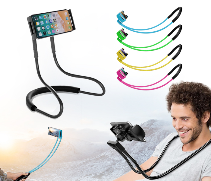Líný držák na mobil a tablet Laziest Holder - modrý