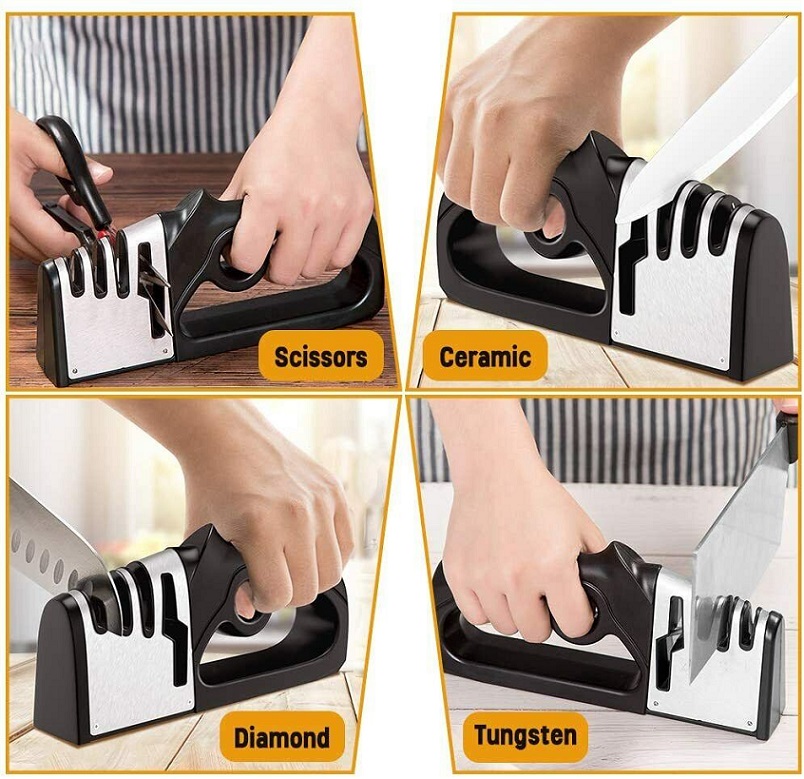 Multifunkční brousek na nože 4v1 Sharpener