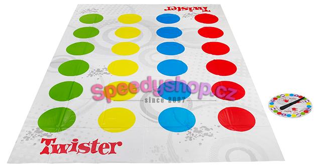 Twister společenská zábavná hra - anglická verze