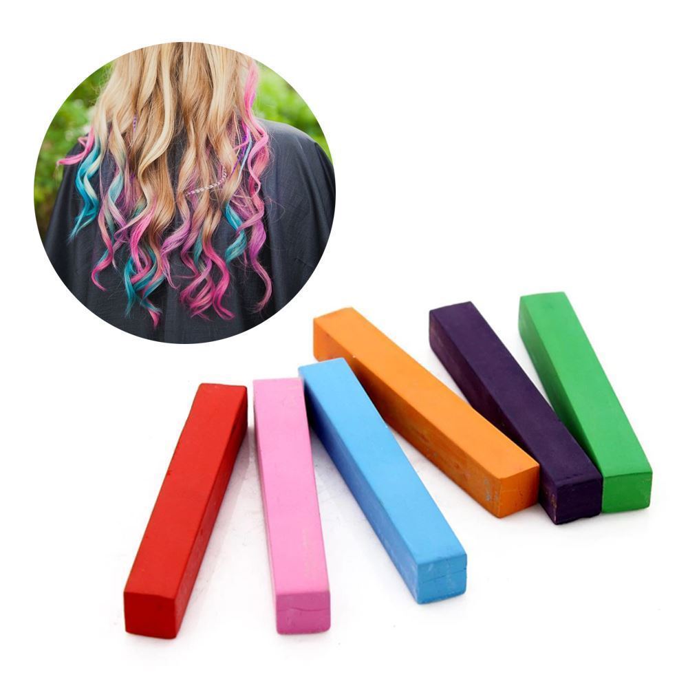Barevné křídy na vlasy Hair Chalk 12 kusů