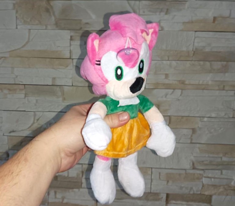 Plyšová hračka ježek Sonic Amy Rose