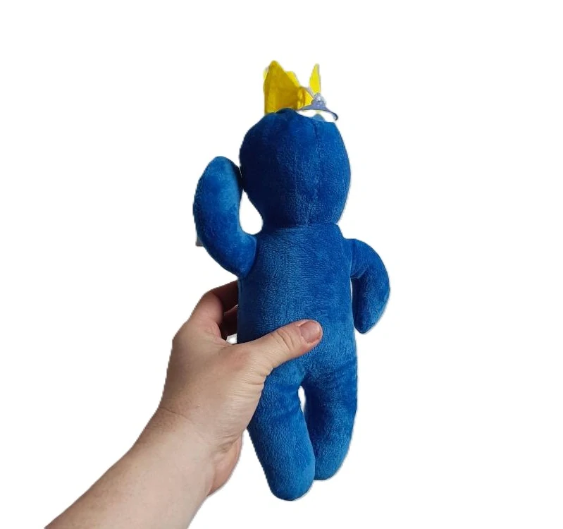 Plyšová hračka Rainbow Roblox Friends - modrý s korunkou