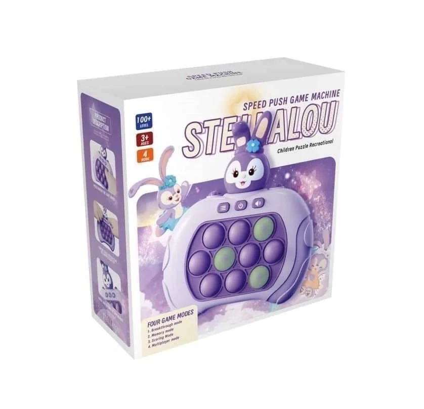 Elektronická hra Pop It Stellalou zajíček