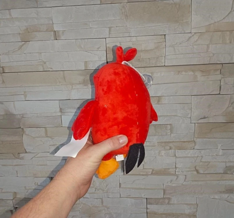 Plyšová hračka Angry Birds Red