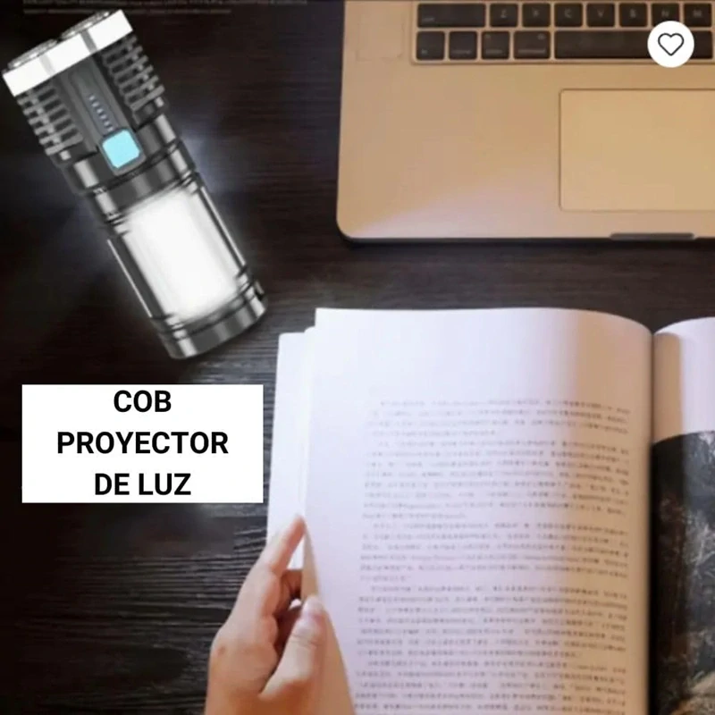 Výkonná a voděodolná LED svítilna L-S03 USB