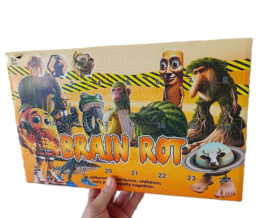 Mystery adventní kalendář s překvapením Brain Rot 24ks