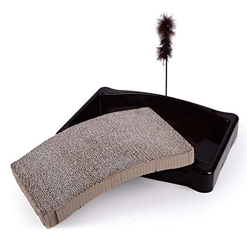 Škrabadlo pro kočky s kartáčem Cat Scratch Post