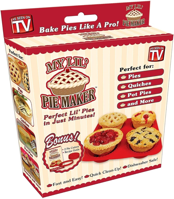 My Lil Pie Maker silikonová forma na muffiny a koláčky
