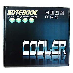 Chladící LED stojan pod notebook s ventilátorem 