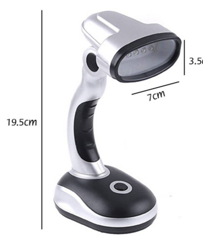 Stolní lampa s kloubem 12 LED