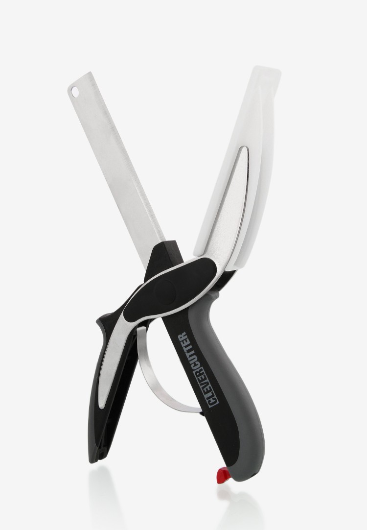 Kuchyňské nůžky s nožem a prkénkem Clever Cutter 