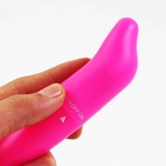 Vibrátor Mini G-spot Delfín - růžový