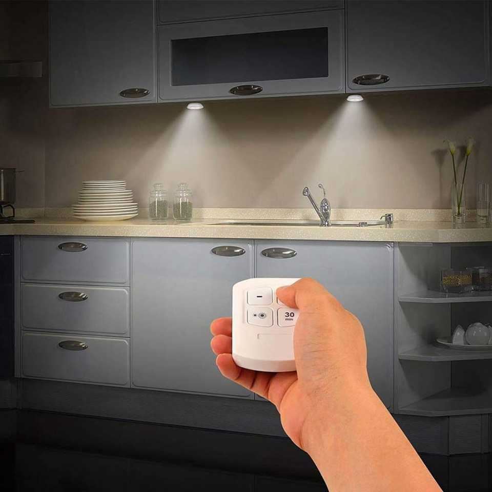 LED světlo s ovladačem Light Remote Control 3ks
