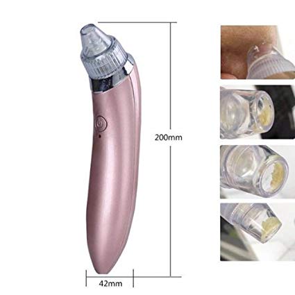 Vakuový čistič pleti JB-8620 USB - růžový 