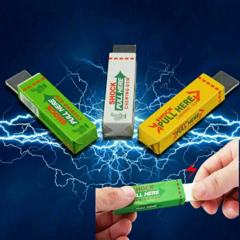 Žertovná šokující žvýkačka Shock Chewing Gum - více barev na výběr