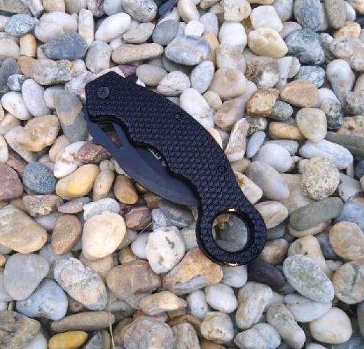 Nůž karambit sklápěcí Kandar - model 002