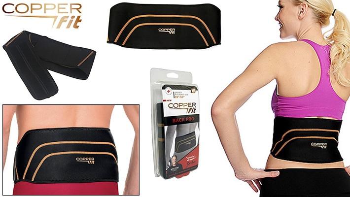 Bederní kompresní pás Copper Fit Back Pro
