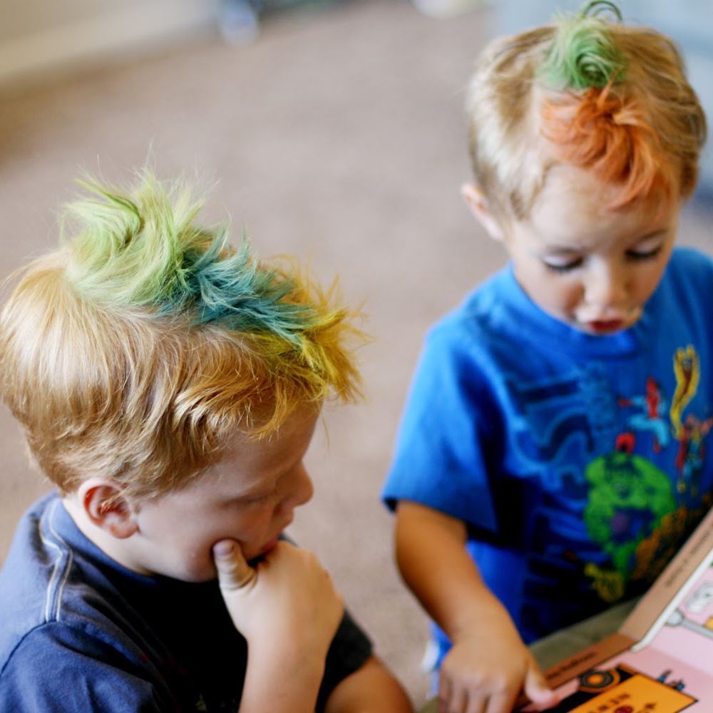 Barevné křídy na vlasy Hair Chalk 12 kusů