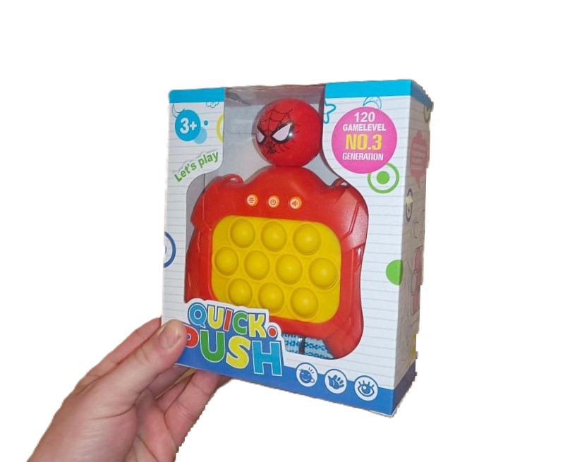 Elektronická hra Pop It Spiderman 02