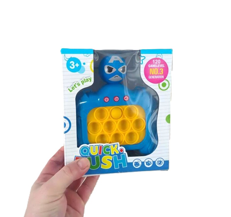 Elektronická hra Pop It Captain America