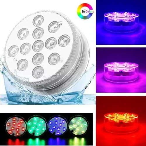 LED světlo do bazénu i koupelny Rainbow Shower