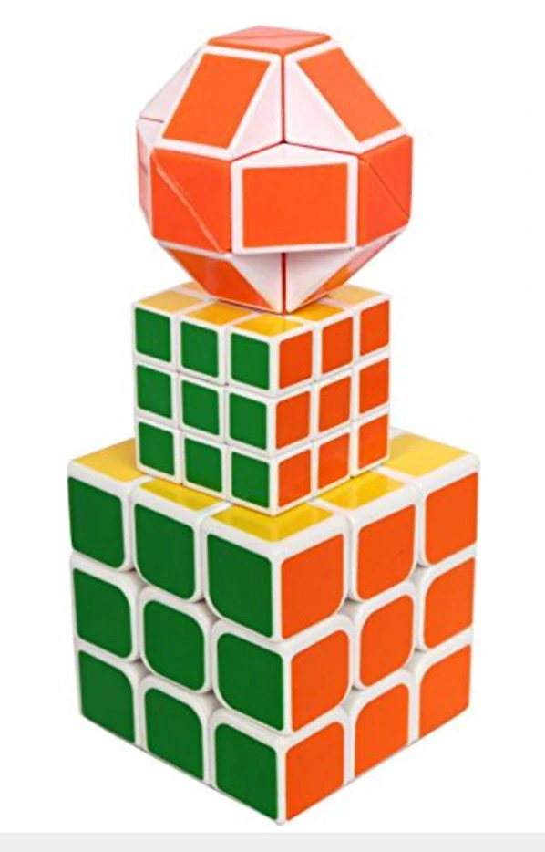 Hlavolam Magic Cube Rubik - sada 3 kusy