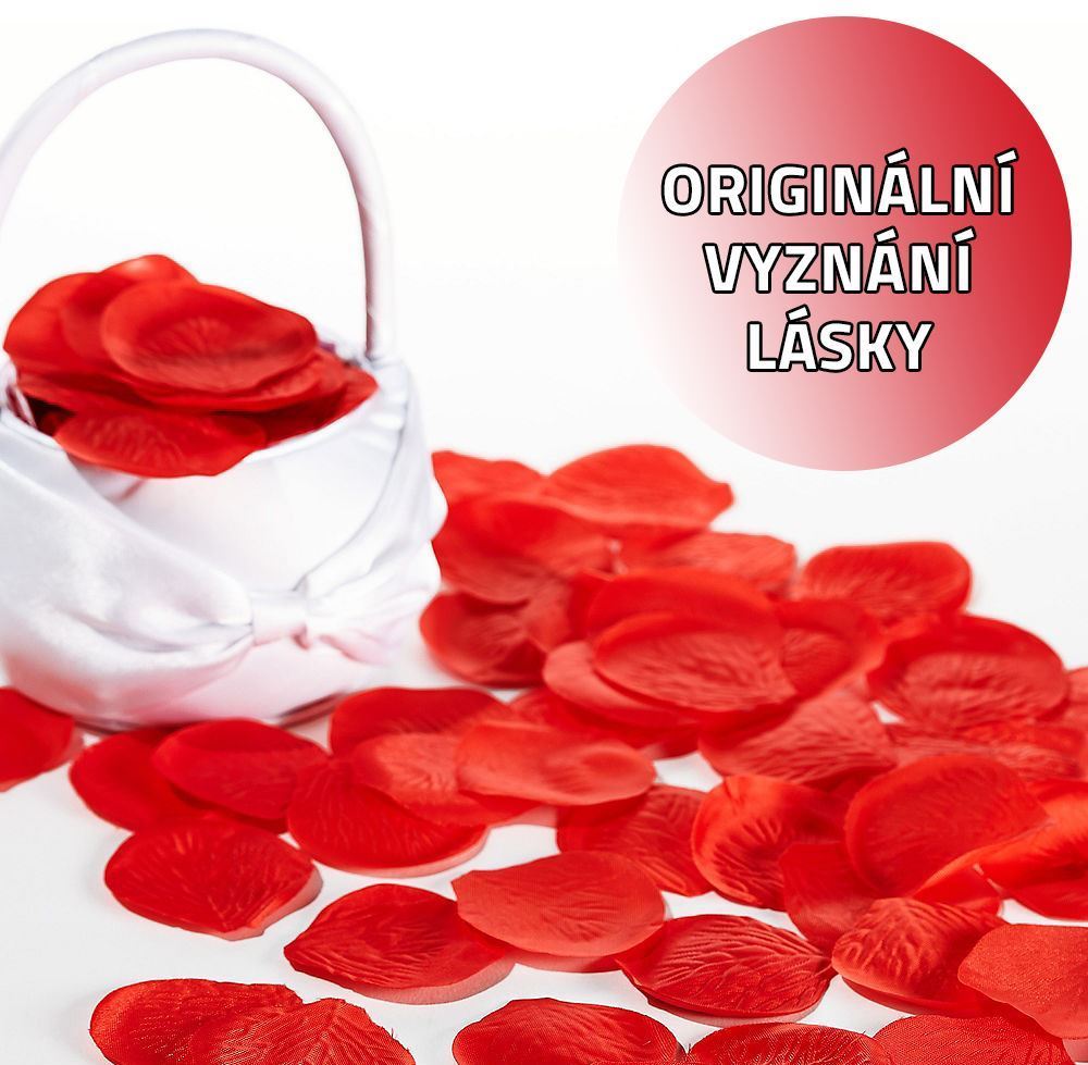 4L 1026 Postel plná růží 100 kusů - červená