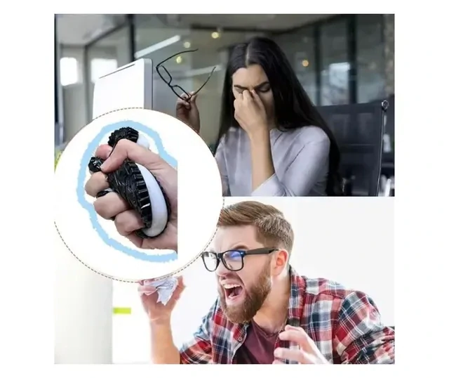 Relaxační a antistresová hračka Squish - sušenka Oreo černá malá