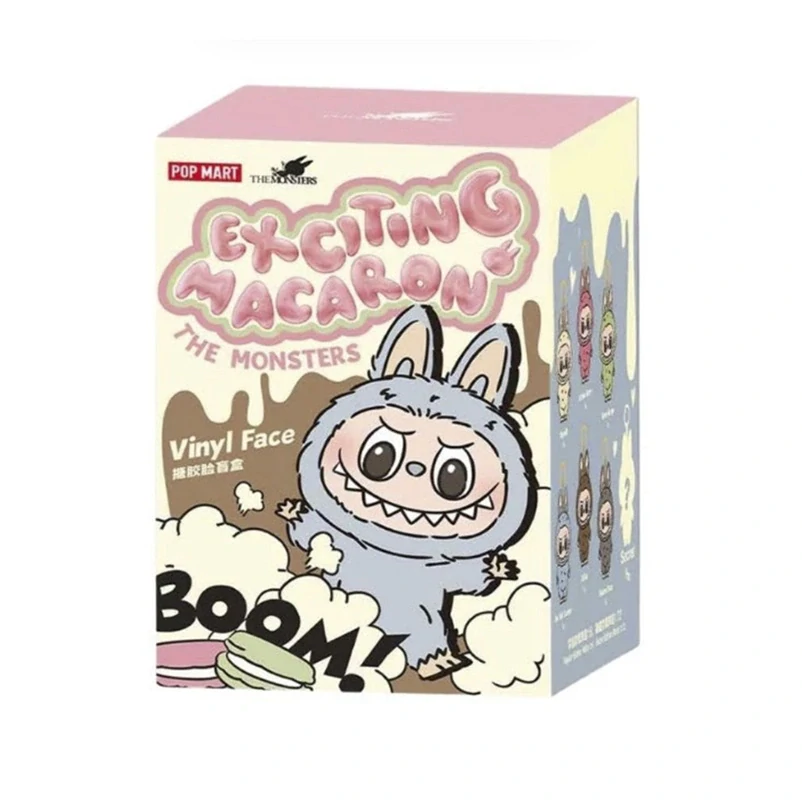 Plyšová hračka a přívěšek Labubu Exciting Macaron Mystery Box s překvapením