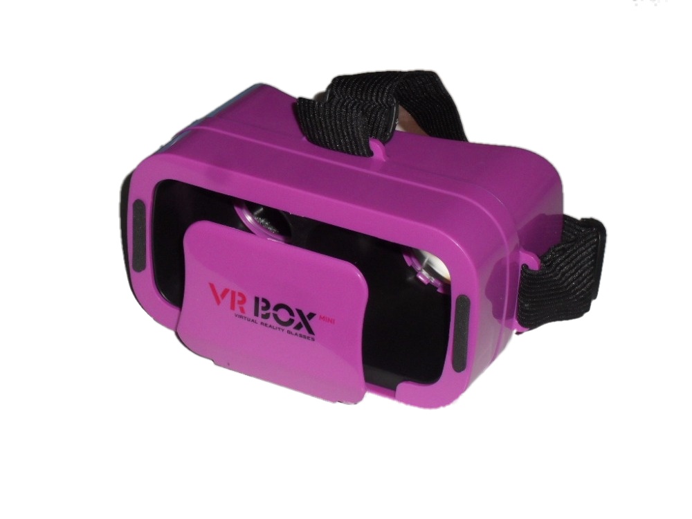 Virtuální 3D brýle na mobil VR BOX pro děti - více barev na výběr