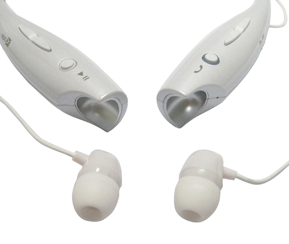 Bezdrátová sluchátka HBS 730TF Bluetooth - bílé