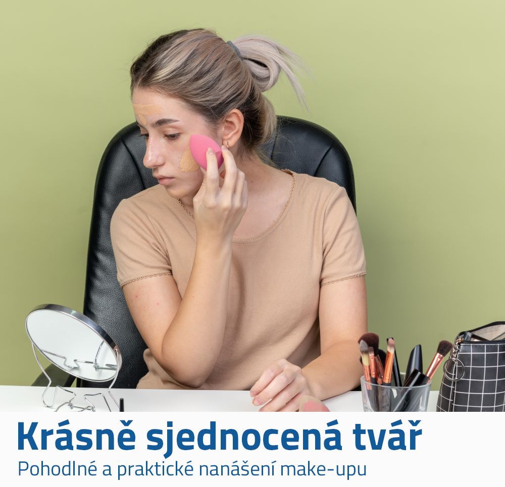 Houbičky na nanášení make-upu 4 ks