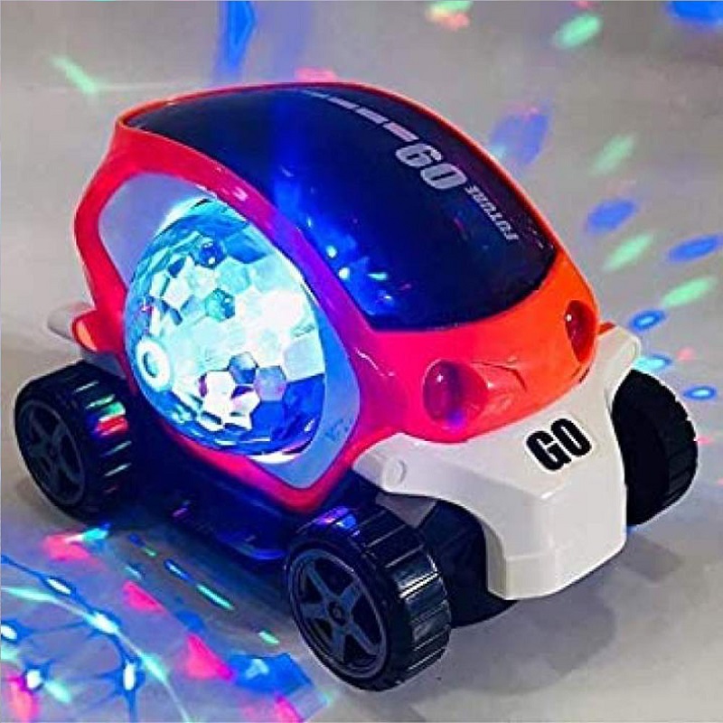 Autíčko se zvukem a LED světlem 09 Future - oranžové