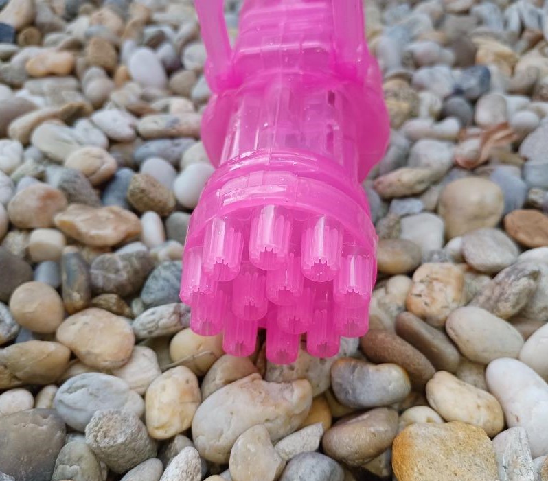Bublinková pistole bublifuk 13 bubble blaster - růžová