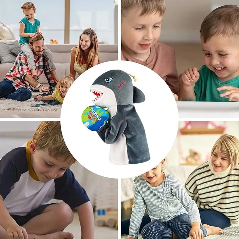 Boxovací plyšový maňásek - žralok Doll Shark