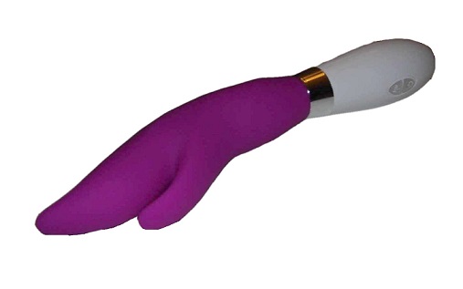 Vibrátor Docoo Double G-bod - fialový 