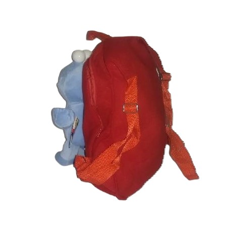 Dětský batoh na záda s plyšákem Elmo VÝPRODEJ