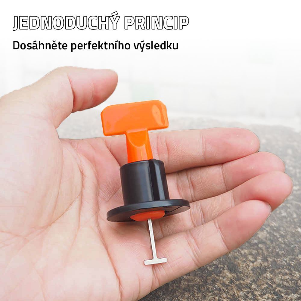 Pomocník na pokládání dlaždic 25 ks + klíč