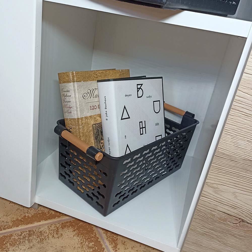 Úložný plastový box - černý - skladem poslední 1 kus!