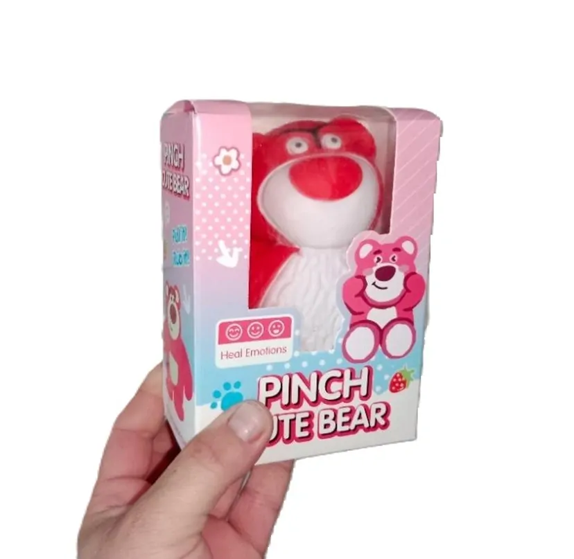 Antistresový zábavný natahovací medvídek Pinch Cute Bear