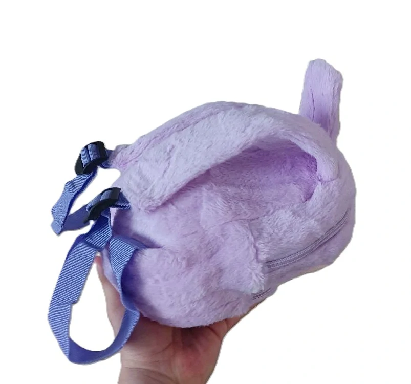 Plyšová hračka batůžek Labubu 26cm - fialový